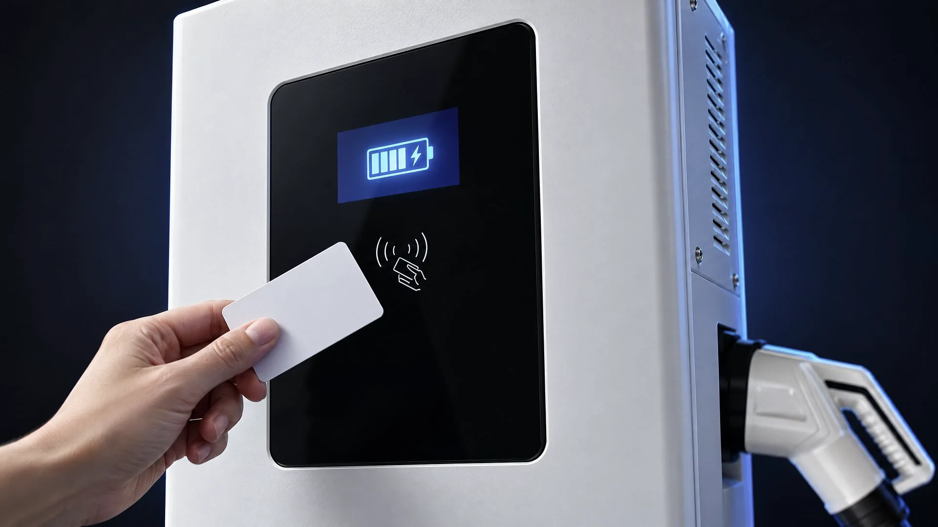 Запуск зарядки RFID-карткою