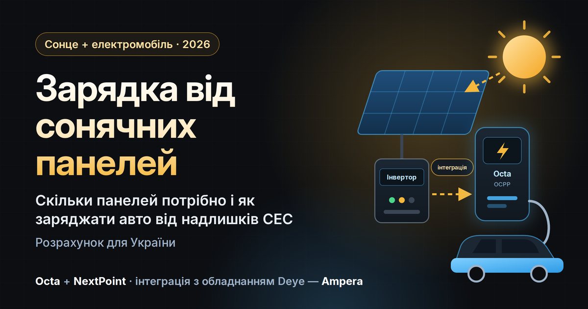 Зарядка електромобіля від сонячних панелей: чи можна, скільки панелей потрібно і яку станцію обрати